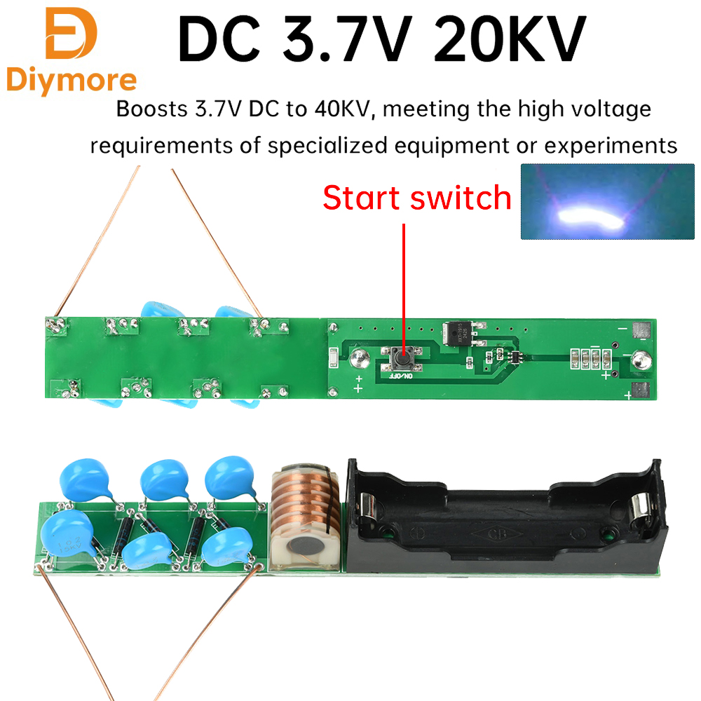 High Voltage Probe 40Kv - DC 3.7V 40KV Battery Integrated High-Power