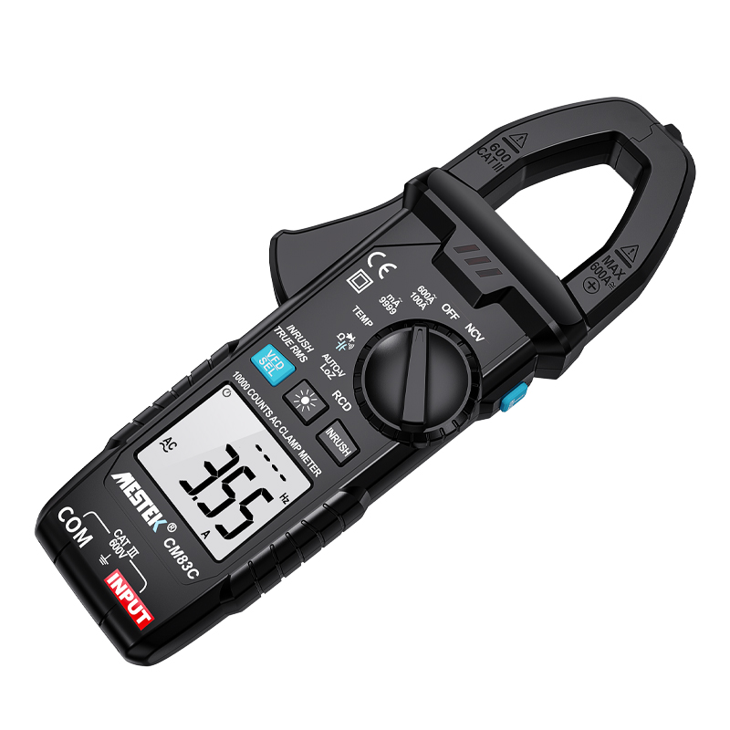 Current Clamp Probe 600A - MESTEK 600A AC/DC Voltage Ohm Current