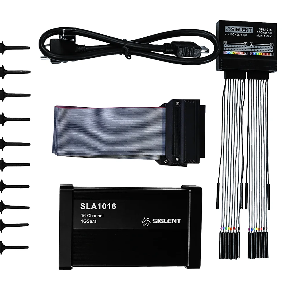 Logic Analyzer Probe 16 Channel - SIGLENT SLA1016 SPL2016 SPL3016 Oscilloscope 16
