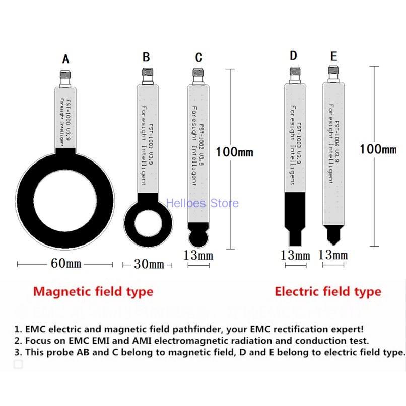 Near Field Probe Emi Emc - FST-100X EMC EMI EMS Near-field Probe