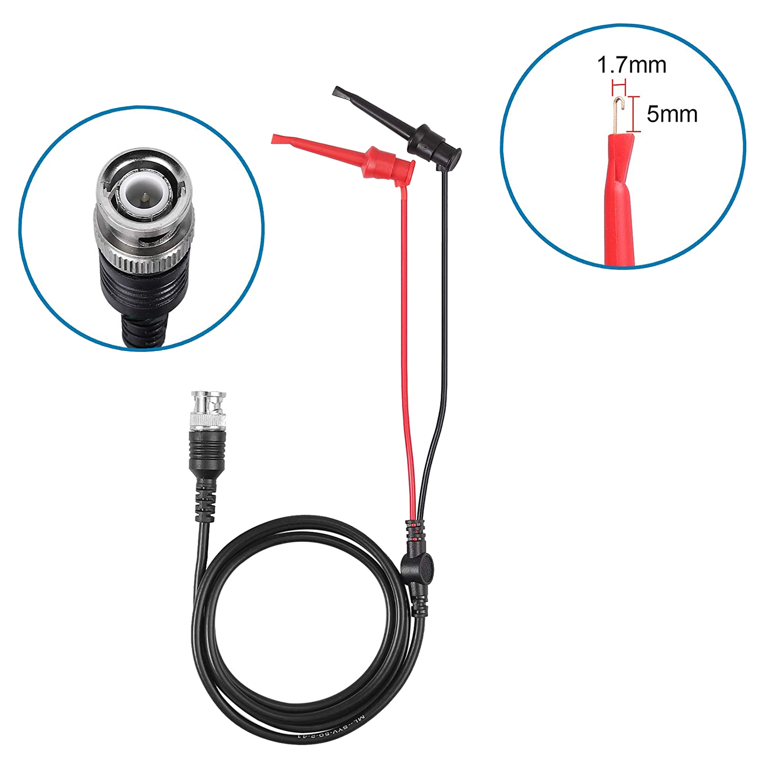 Oscilloscope Probe Kit 200Mhz - ABVC P2200 Oscilloscope Probe With Accessories