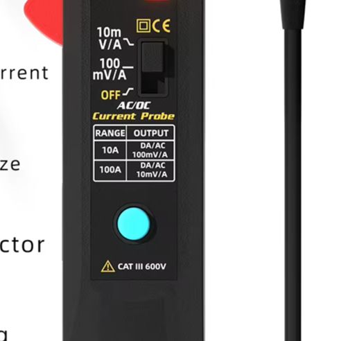 Current Probe Ac Dc 100A - UP1 AC DC Current Clamp Meter