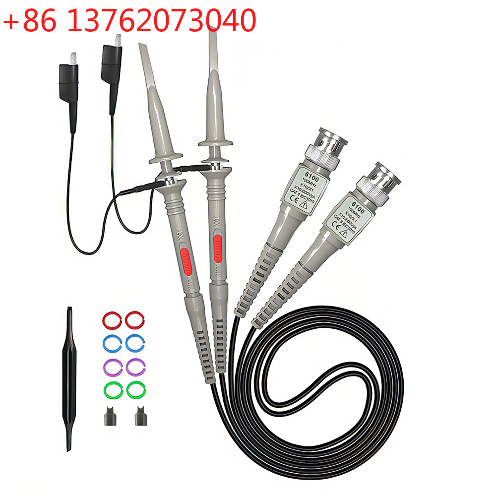 Oscilloscope Probe 100Mhz 10X - GEYA 2pcs 100MHz BNC Oscilloscope Probe