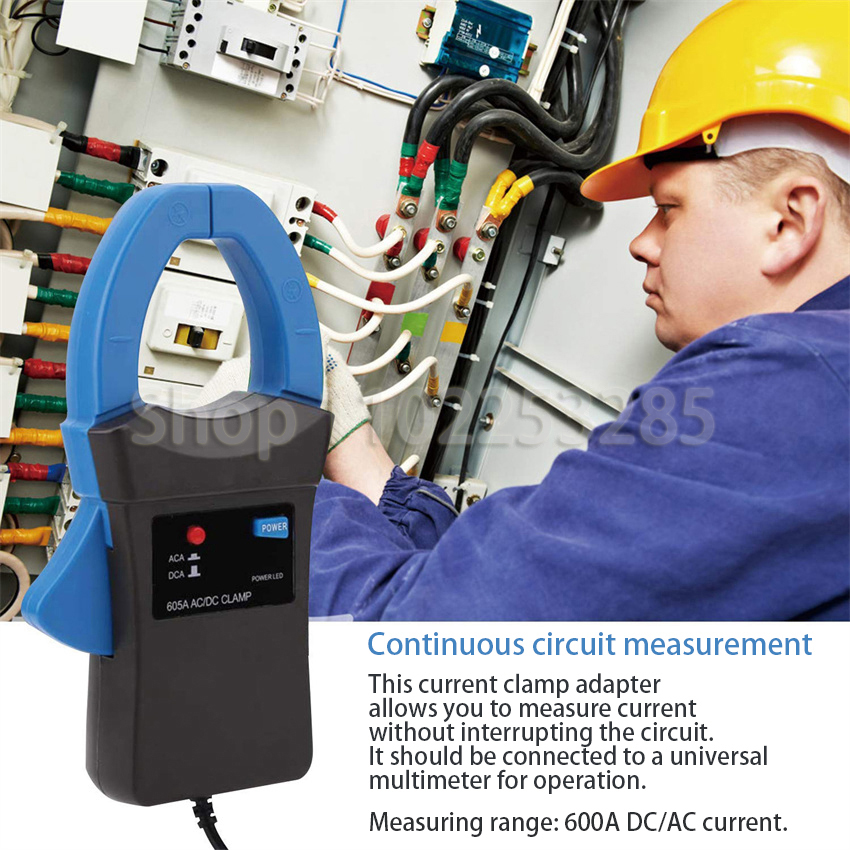 Current Clamp Probe 600A - Clamp Meter BT-605A AC/DC 600A Clamp-on