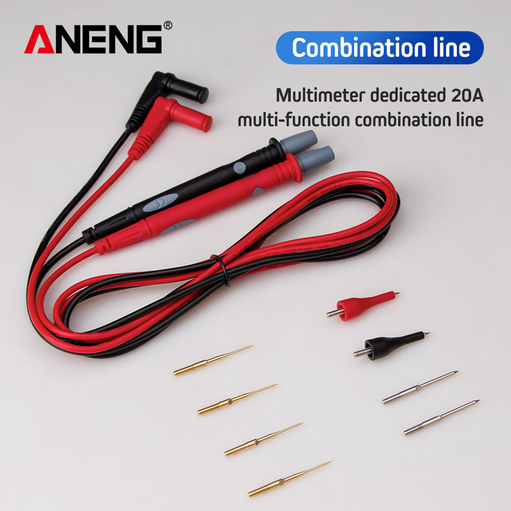 Probe Tip Accessory Kit - 20A Thin Tip Needle Multimeter Test