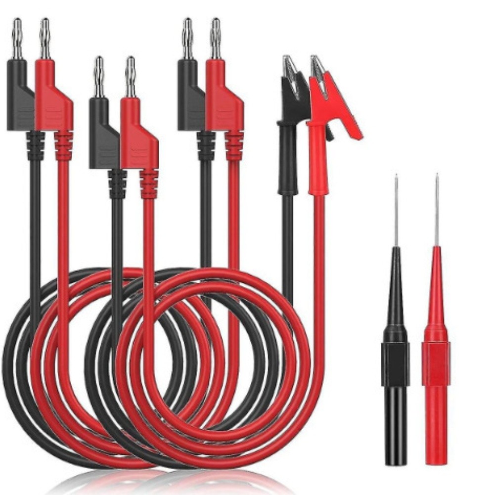 Red Multimeter Test Kit Electr - Probe Tip Accessory Kit ulasan dan harga