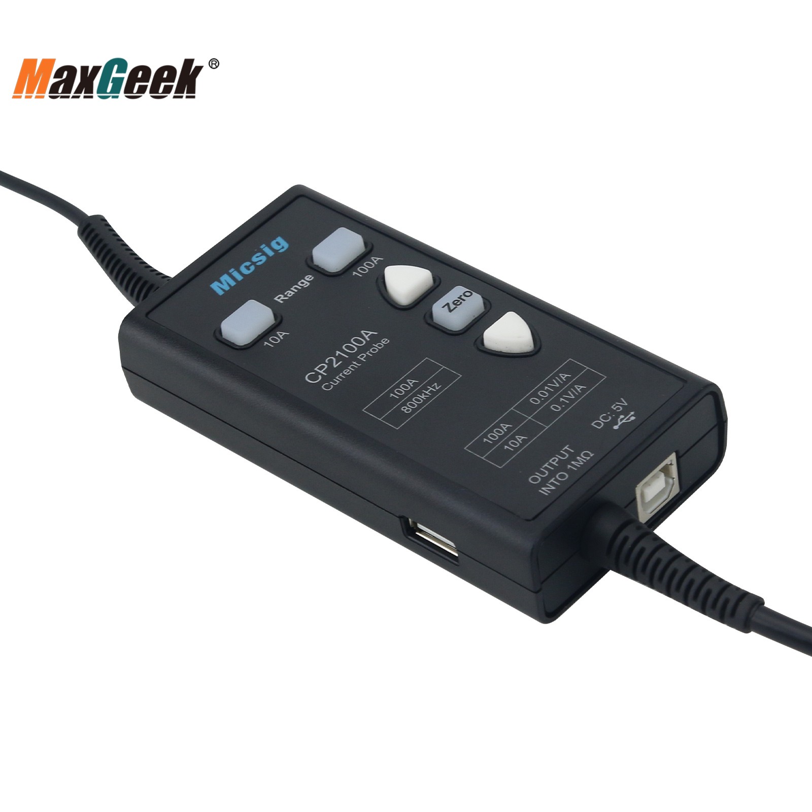 Micsig CP2100A 800KHz 10A/100A - Current Probe Ac Dc 100A ulasan dan harga