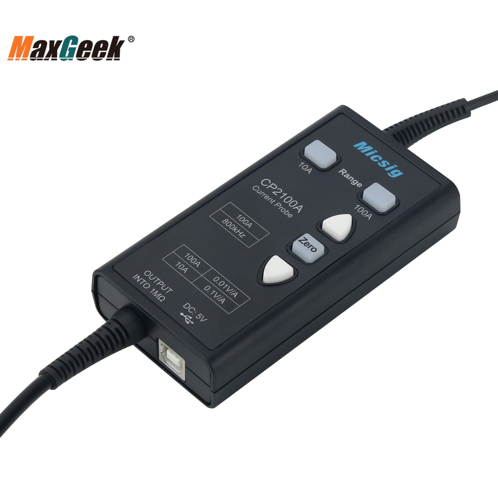 Micsig CP2100A 800KHz 10A/100A - Current Probe Ac Dc 100A ulasan dan harga