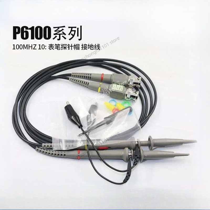 1pc P6100 100MHz / P2200 (200M - Oscilloscope Probe 100Mhz 10X ulasan dan harga