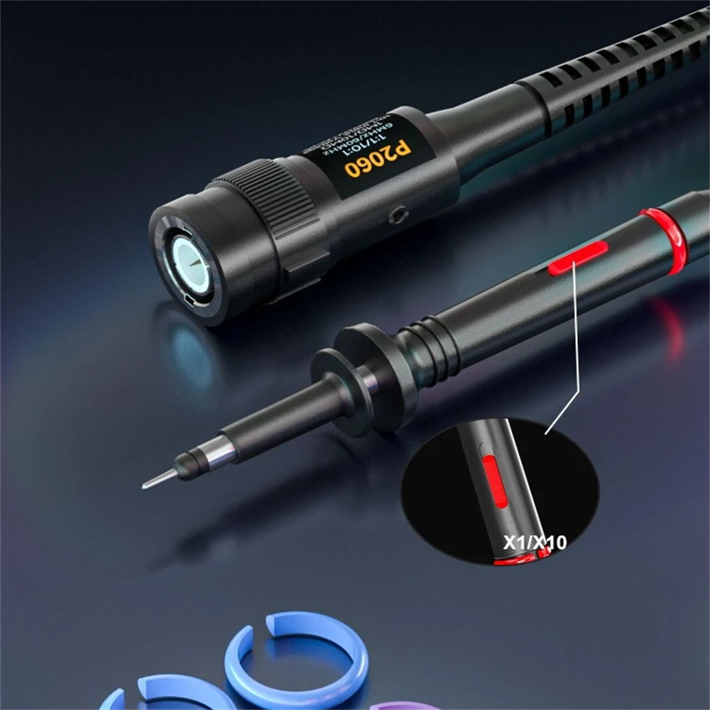 Cleqee P2060 P2100 P2200 DC 60 - Oscilloscope Probe Kit 200Mhz ulasan dan harga