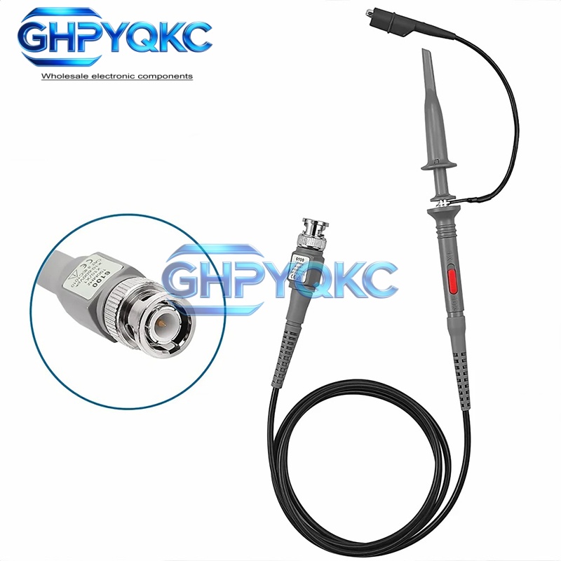 GHPYQKC 1pcs/2pcs P6100 BNC Os - Oscilloscope Probe 100Mhz 10X ulasan dan harga