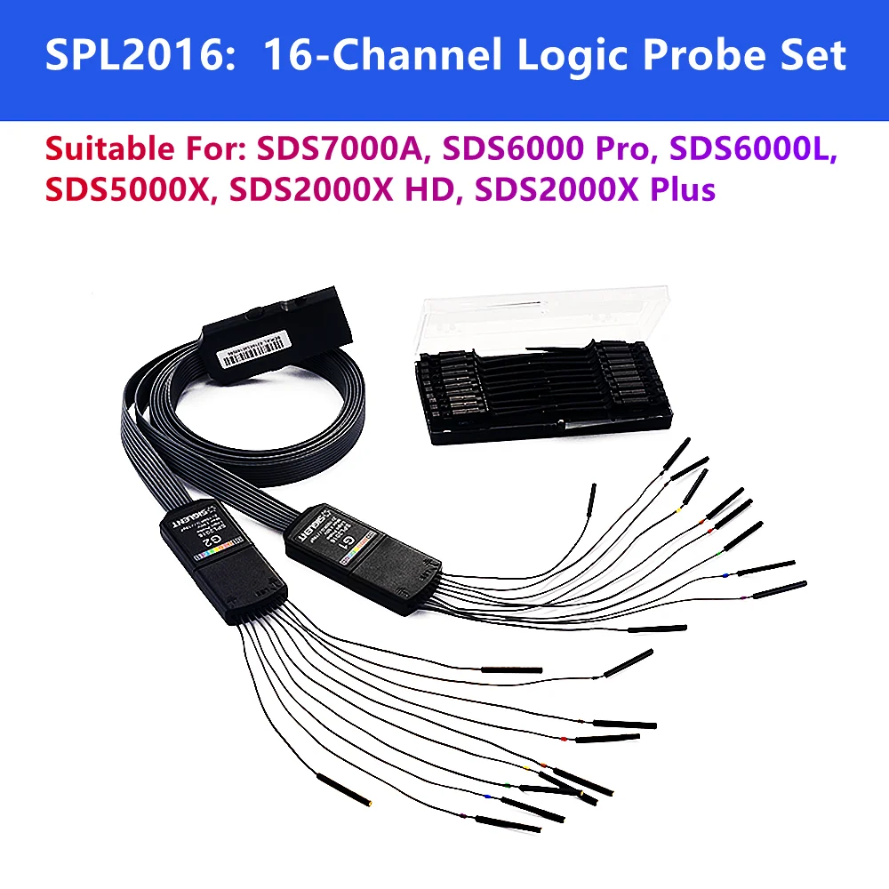 SIGLENT SLA1016 SPL2016 SPL301 - Logic Analyzer Probe 16 Channel ulasan dan harga