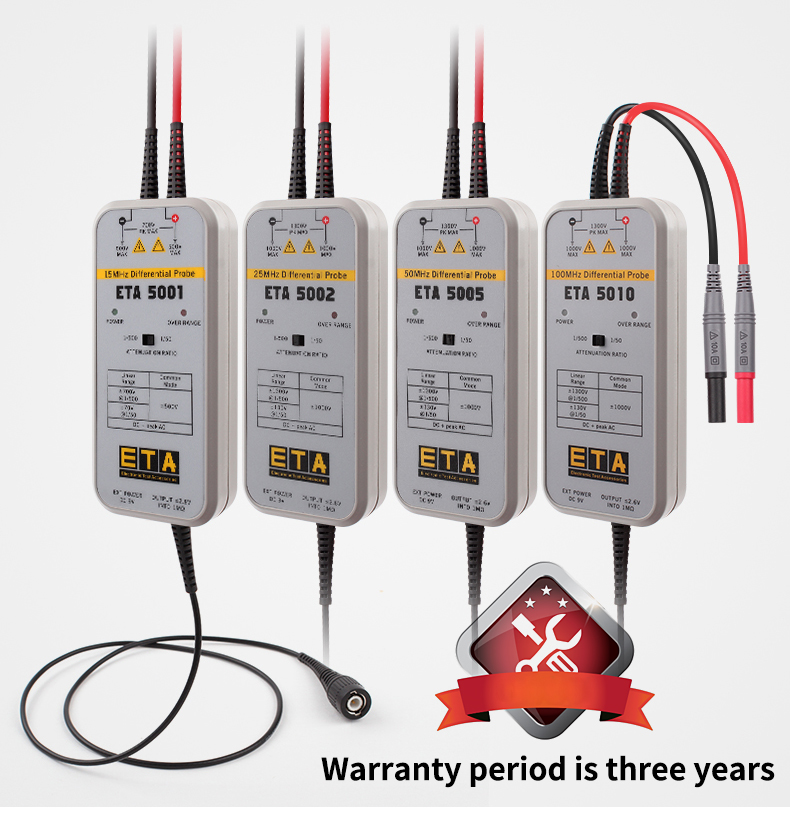 ETA5010 100MHz 1300V Isolation - Differential Probe 100Mhz 1300V ulasan dan harga