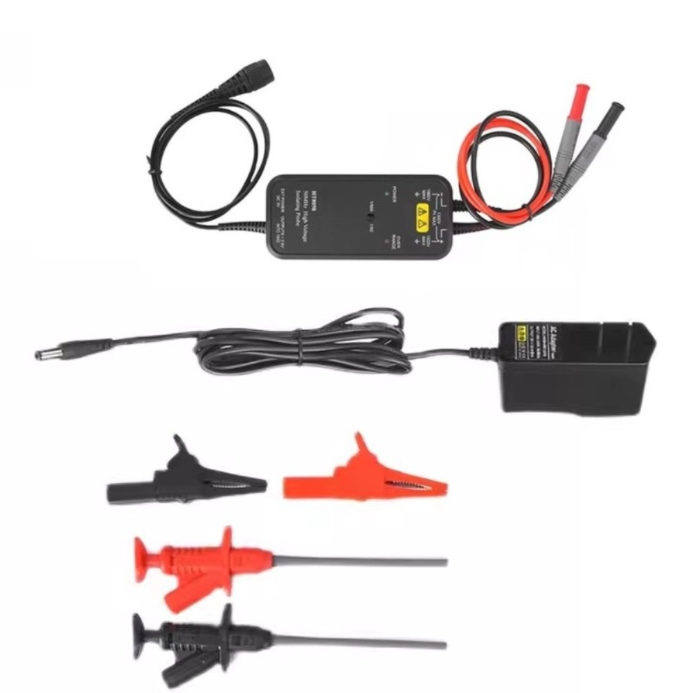HT8050 HT8100 High Voltage Dif - Differential Probe 100Mhz 1300V ulasan dan harga