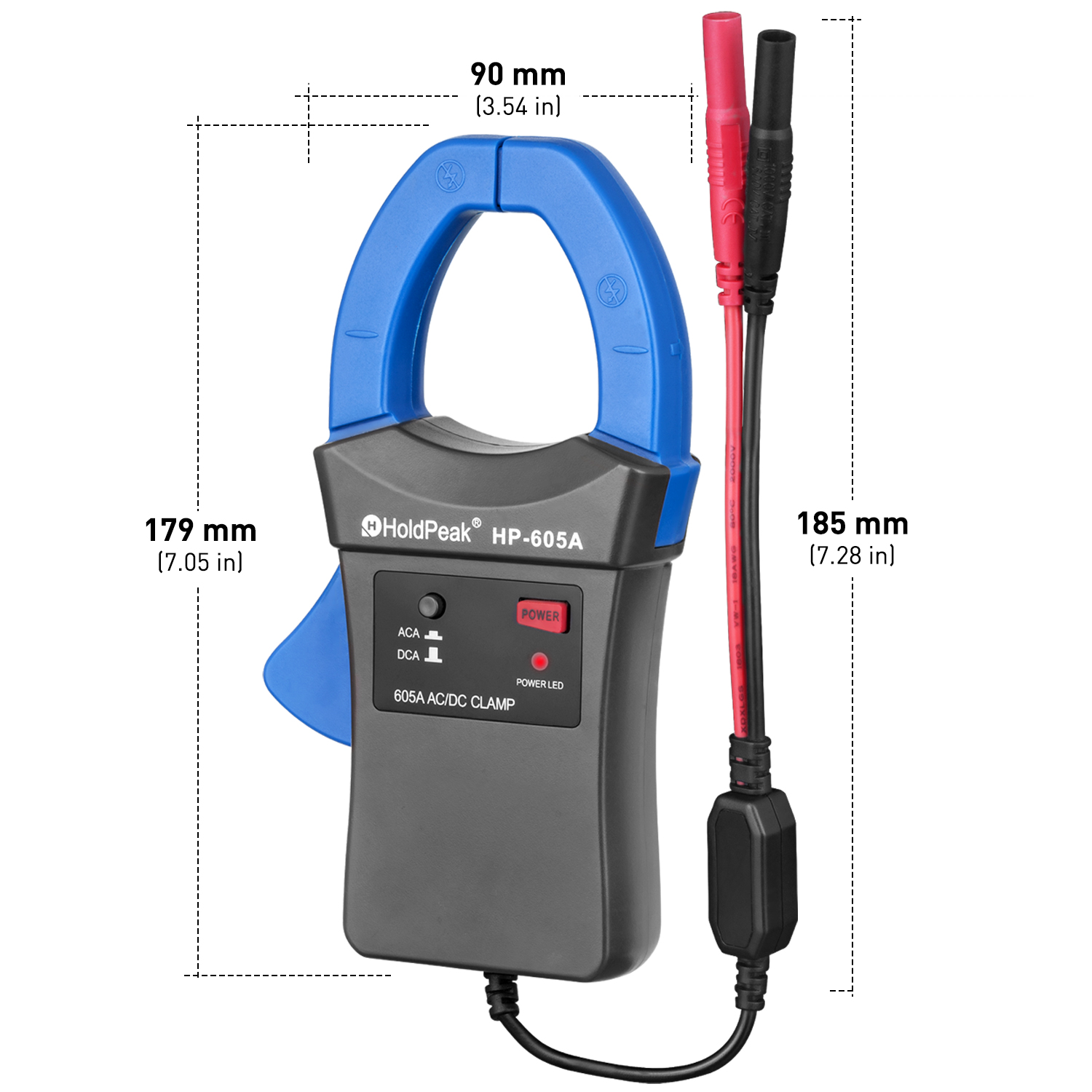 HoldPeak AC/DC Current Clamp A - Current Clamp Probe 600A ulasan dan harga
