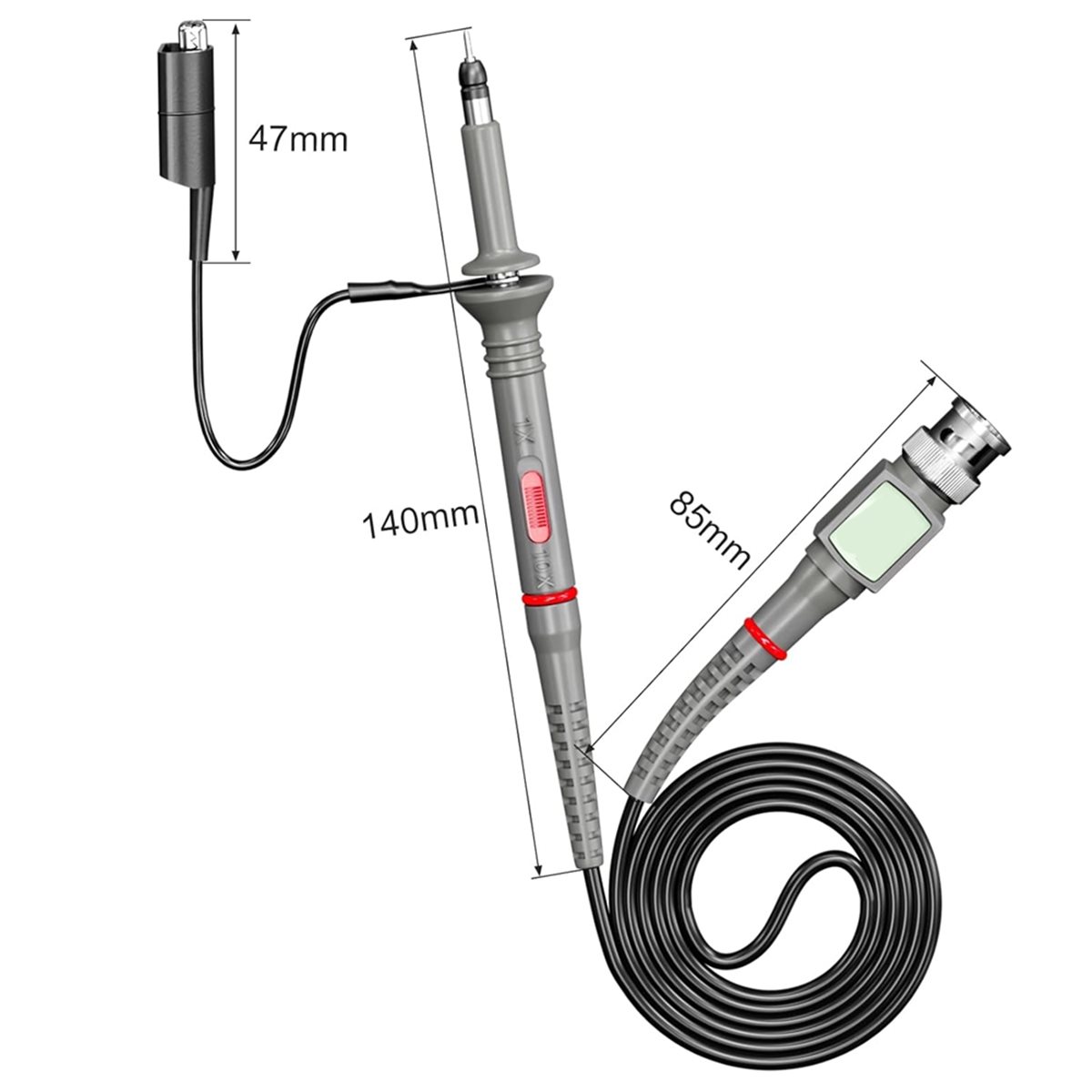 A64I P6100 Oscilloscope Probe  - Oscilloscope Probe 100Mhz 10X ulasan dan harga