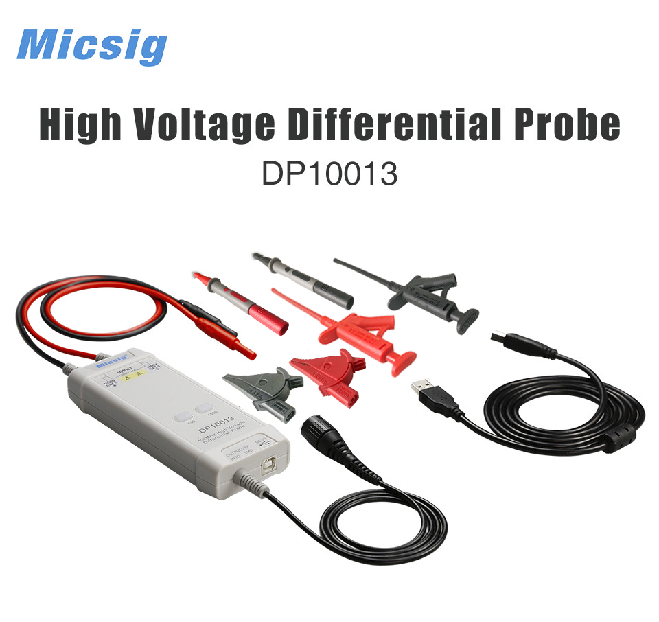 2025Micsig Oscilloscope 1300V  - Differential Probe 100Mhz 1300V ulasan dan harga