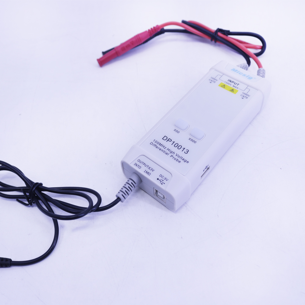 Micsig Oscilloscope  DP10013 1 - Differential Probe 100Mhz 1300V ulasan dan harga