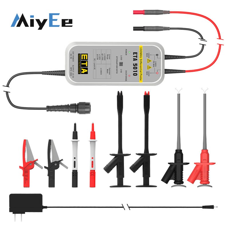 Miyee ETA5002/ETA5010/ETA5026  - Differential Probe 100Mhz 1300V ulasan dan harga