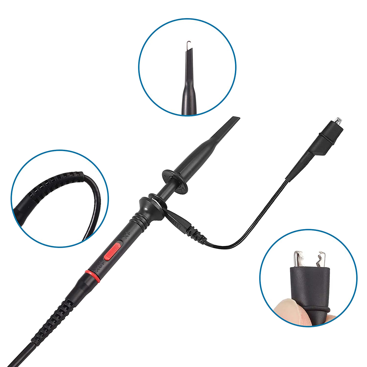 ABFKL P2200 Oscilloscope Probe - Oscilloscope Probe Kit 200Mhz ulasan dan harga