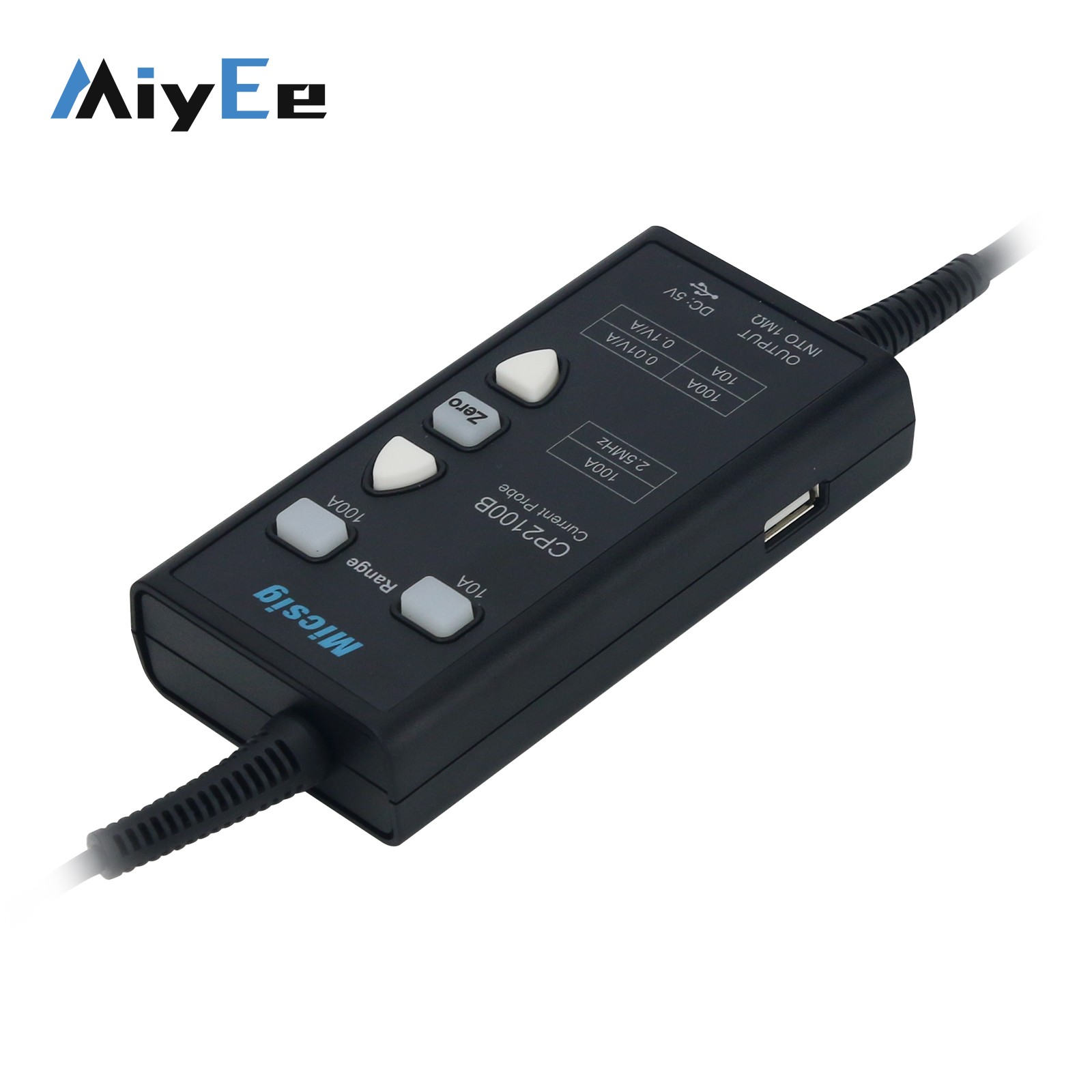Micsig  2.5MHz / 800KHz 10A/10 - Current Probe Ac Dc 100A ulasan dan harga