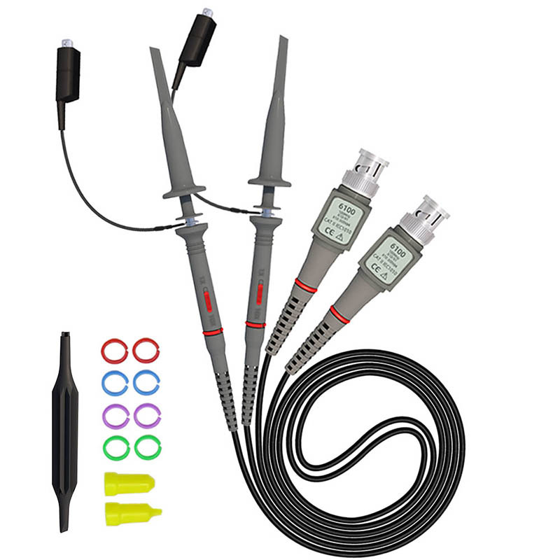 P6100 Oscilloscope Probe 1/2pc - Oscilloscope Probe 100Mhz 10X ulasan dan harga
