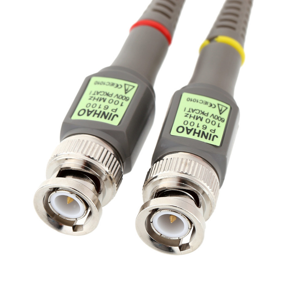 2pcs P6100 BNC Oscilloscope Pr - Oscilloscope Probe 100Mhz 10X ulasan dan harga