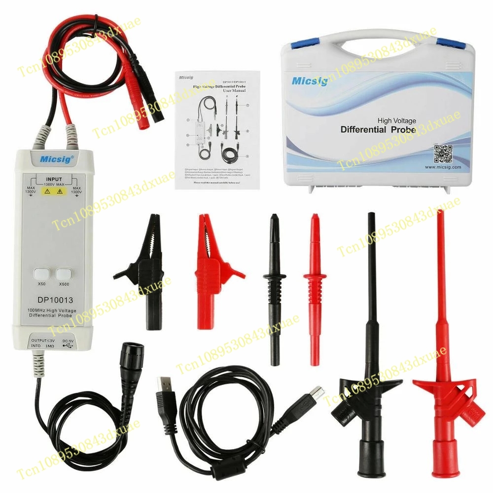 2025Micsig Oscilloscope 1300V  - Differential Probe 100Mhz 1300V ulasan dan harga