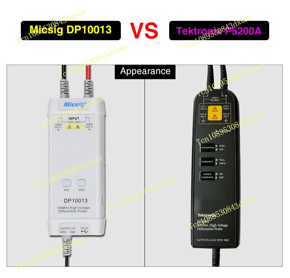 2025Micsig Oscilloscope 1300V  - Differential Probe 100Mhz 1300V ulasan dan harga