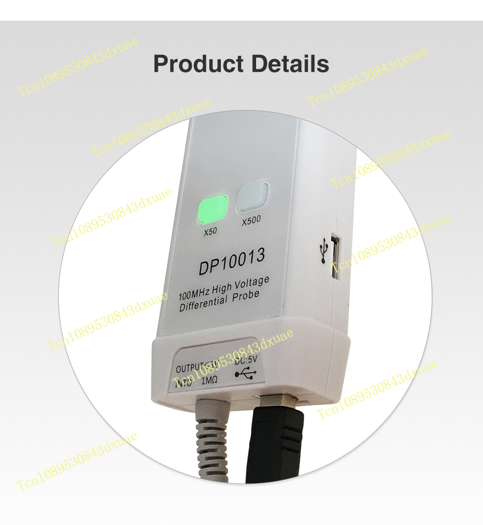 2025Micsig Oscilloscope 1300V  - Differential Probe 100Mhz 1300V ulasan dan harga
