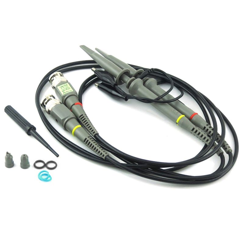 & AT27  2Pc P6100 BNC Oscillos - Oscilloscope Probe 100Mhz 10X ulasan dan harga