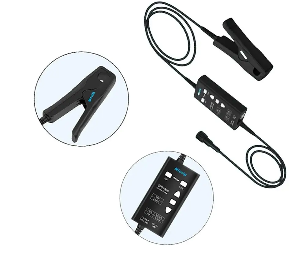 Micsig Digital CP2100B Oscillo - Current Probe Ac Dc 100A ulasan dan harga