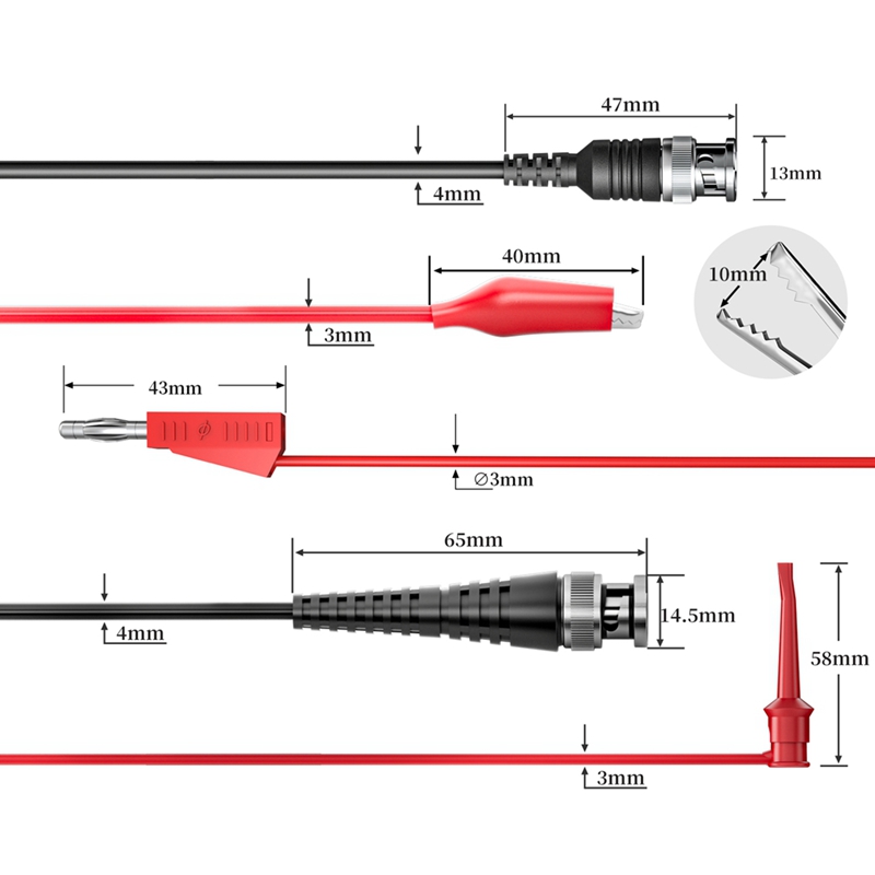 DTA6 CKT014 Universal Oscillos - Oscilloscope Probe 100Mhz 10X ulasan dan harga