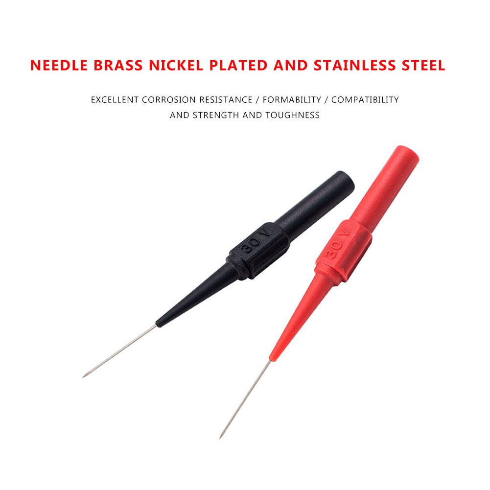 100-10pcs 30V Instrumentation  - Probe Tip Accessory Kit ulasan dan harga