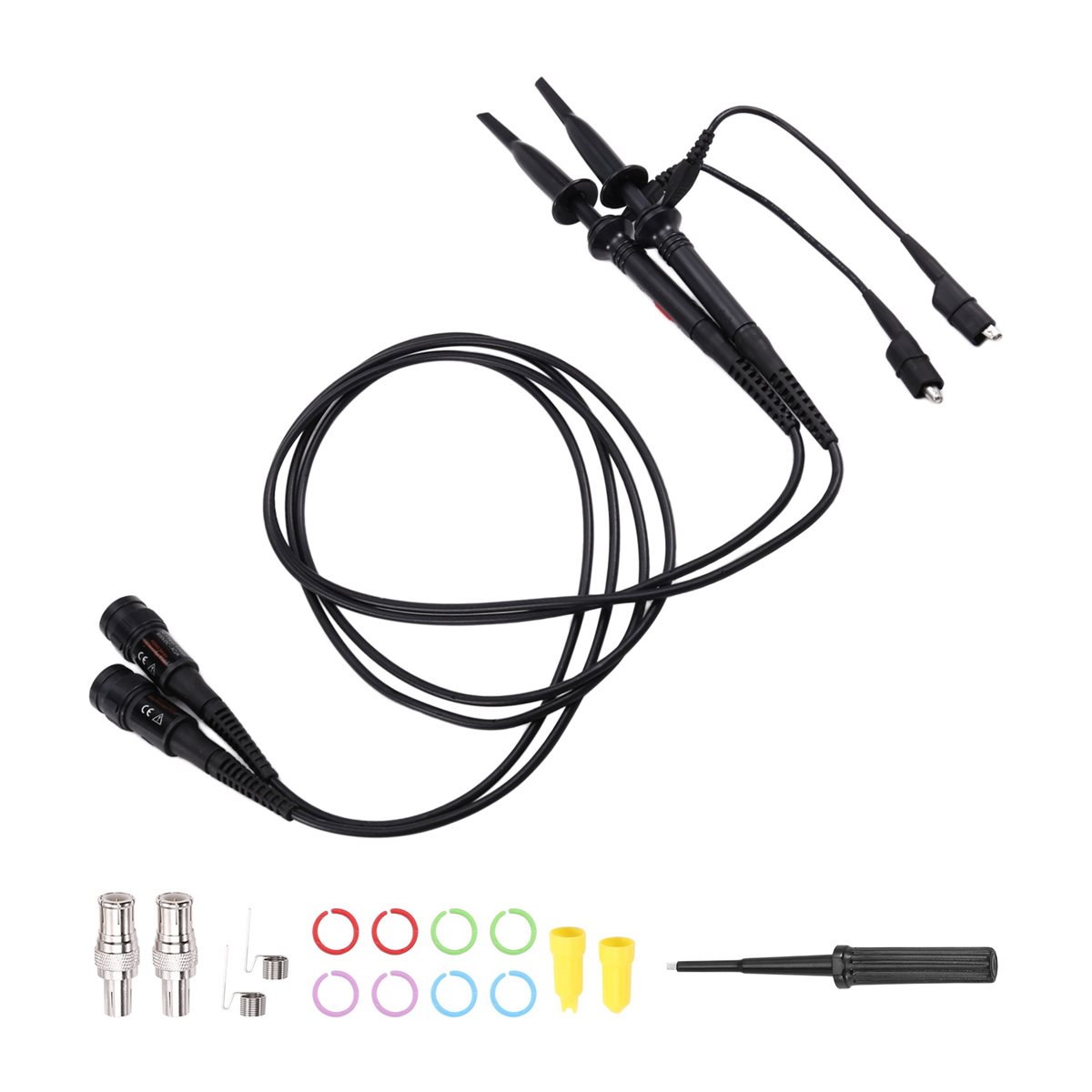 AA80 P2200 2pcs 200MHz Oscillo - Oscilloscope Probe Kit 200Mhz ulasan dan harga