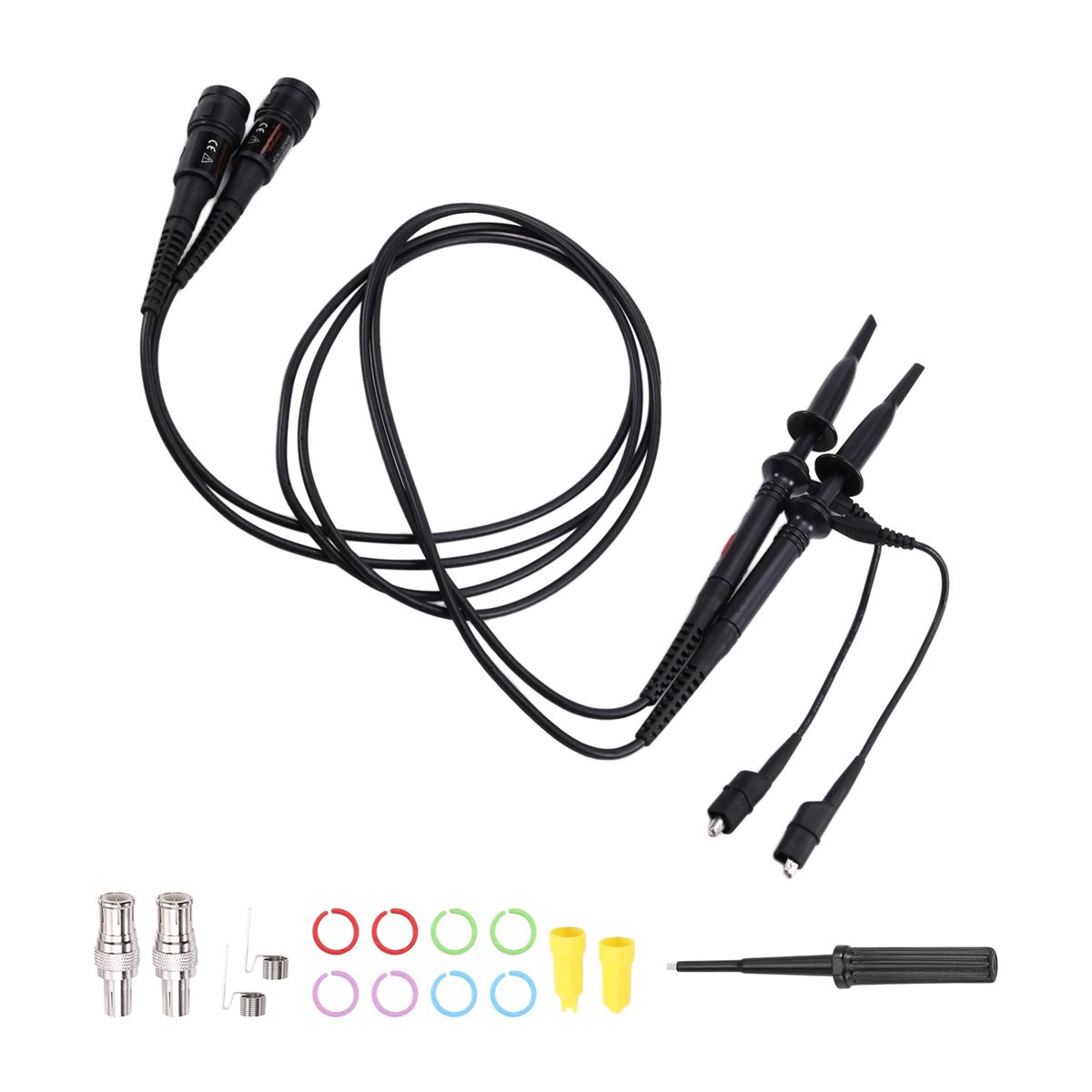 AA80 P2200 2pcs 200MHz Oscillo - Oscilloscope Probe Kit 200Mhz ulasan dan harga