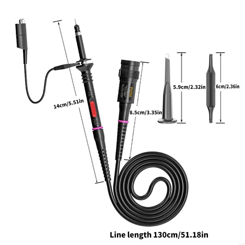 G92C Oscilloscope Probe Measur - Oscilloscope Probe 100Mhz 10X ulasan dan harga