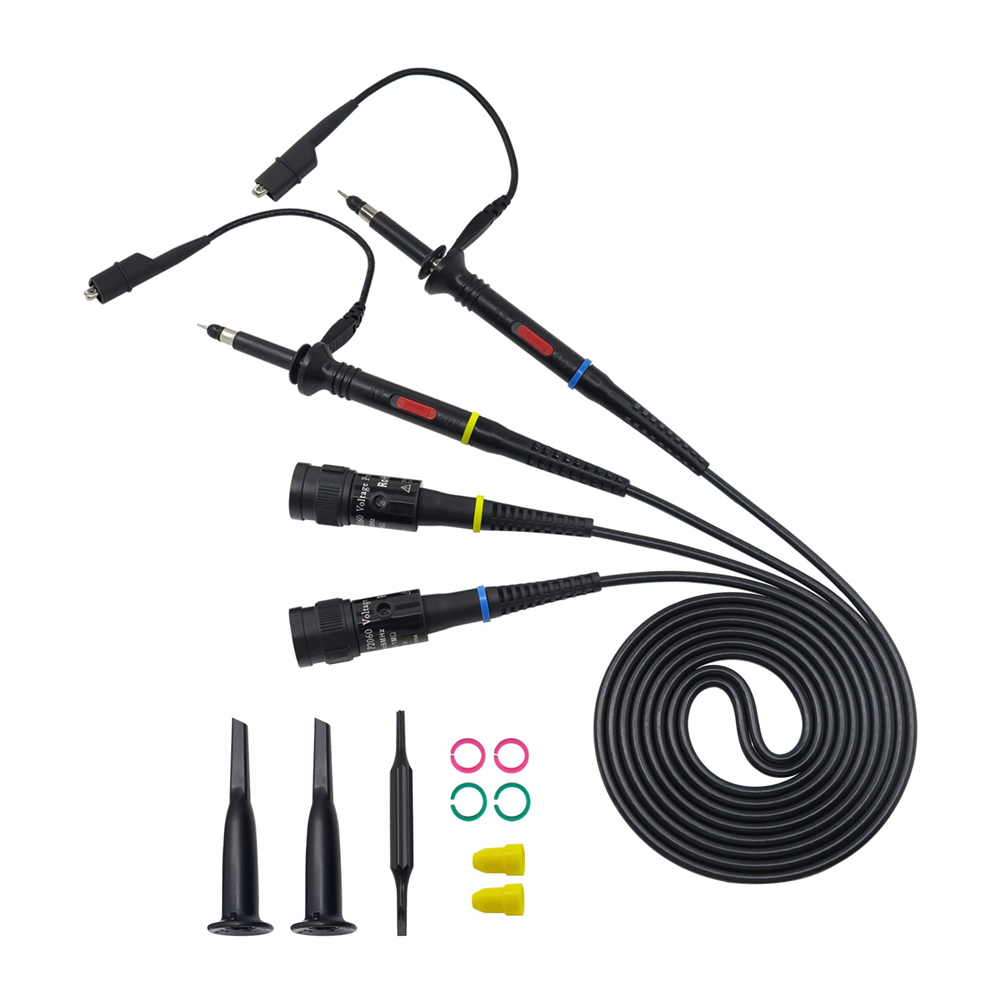 Cleqee P2060 P2100 P2200 DC 60 - Oscilloscope Probe Kit 200Mhz ulasan dan harga