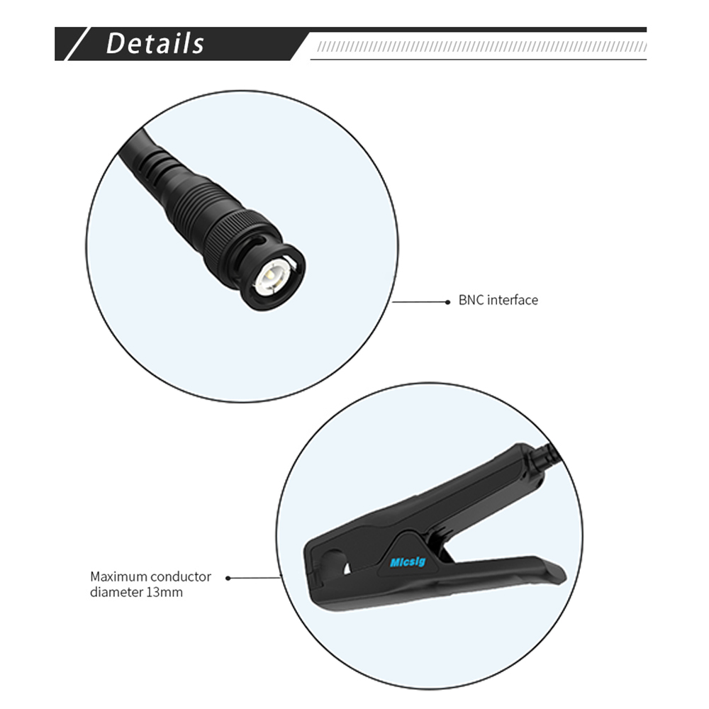 Micsig CP2100A CP2100B AC/DC C - Current Probe Ac Dc 100A ulasan dan harga