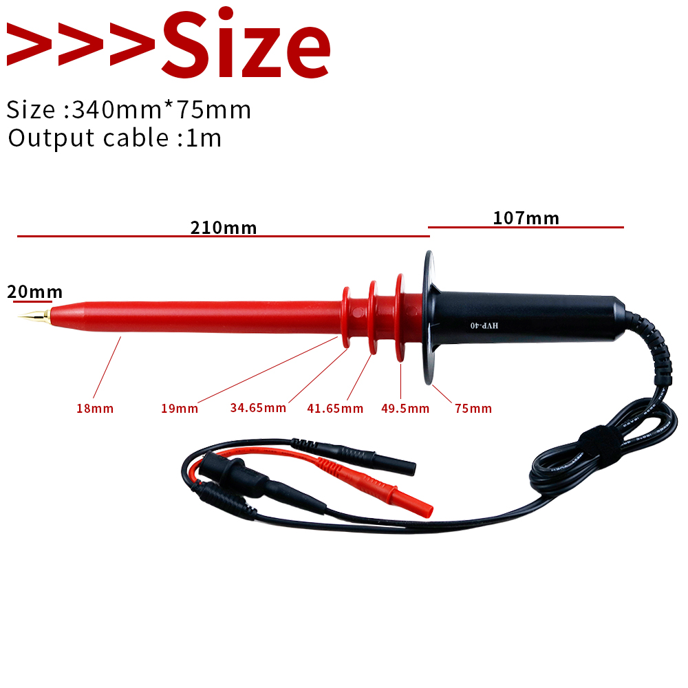 HVP-40 High Voltage Probe Mult - High Voltage Probe 40Kv ulasan dan harga