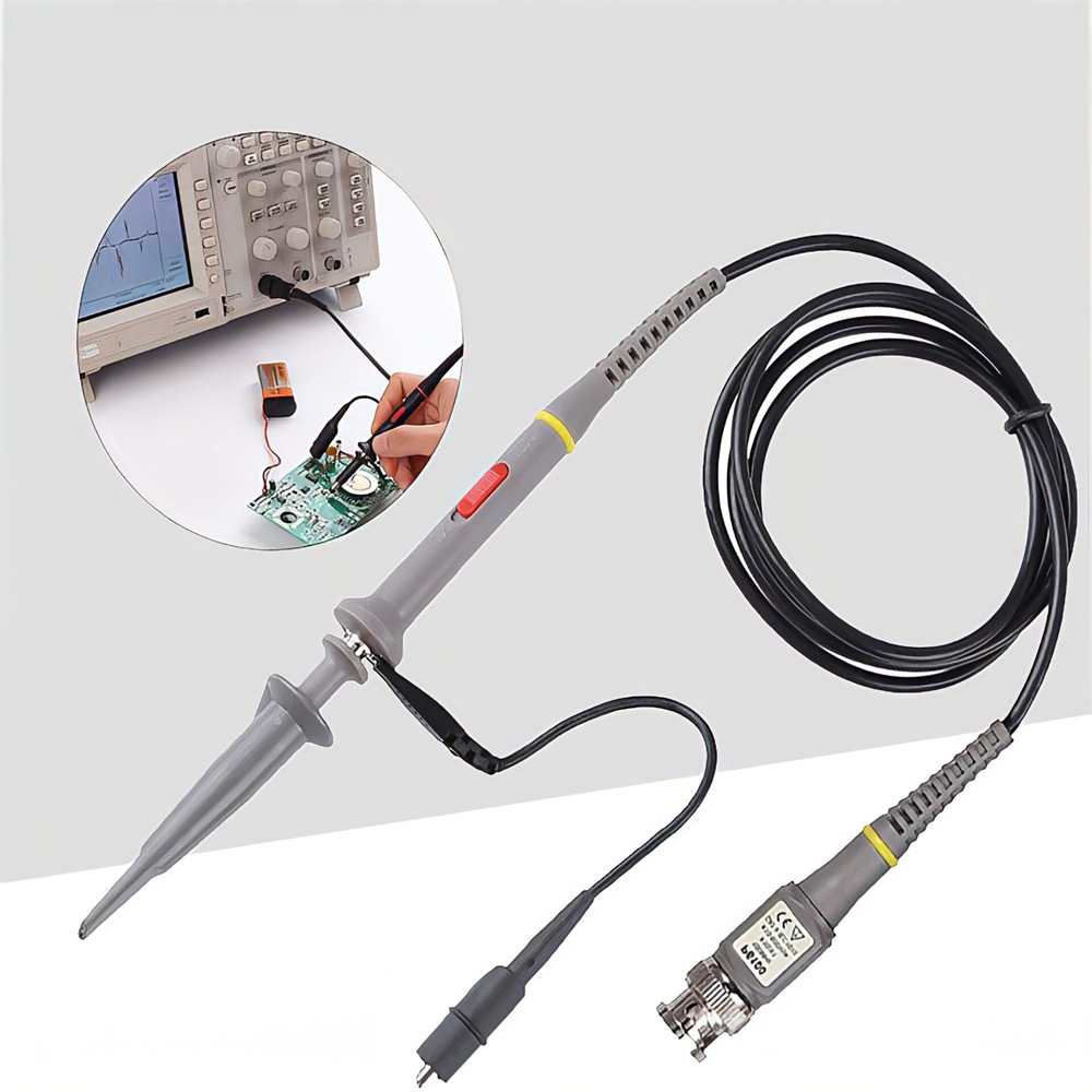 GEYA 2pcs 100MHz BNC Oscillosc - Oscilloscope Probe 100Mhz 10X ulasan dan harga