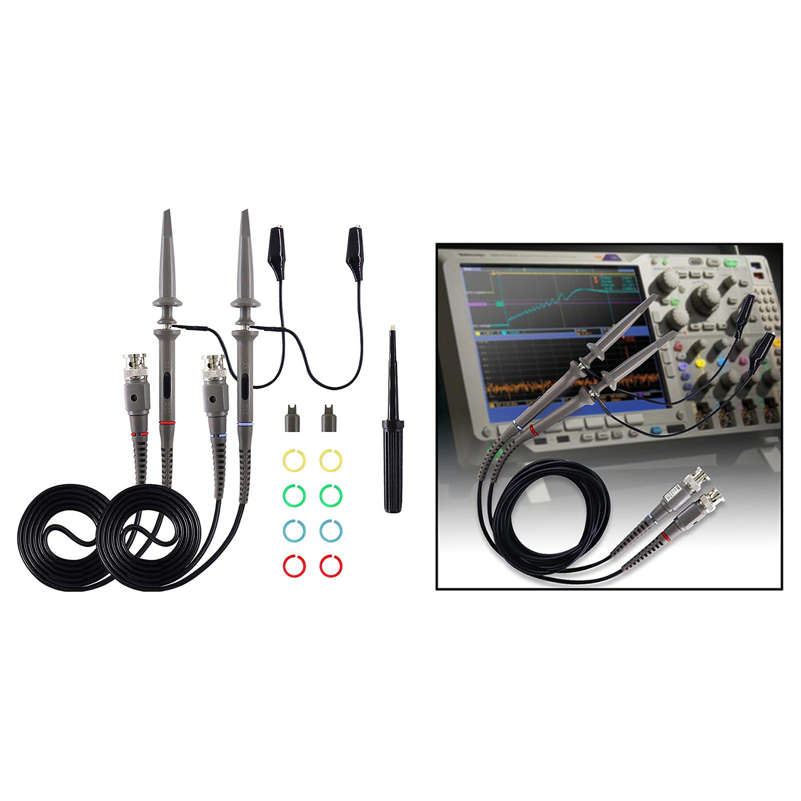 1.2M P6100 BNC Oscilloscope Pr - Oscilloscope Probe 100Mhz 10X ulasan dan harga