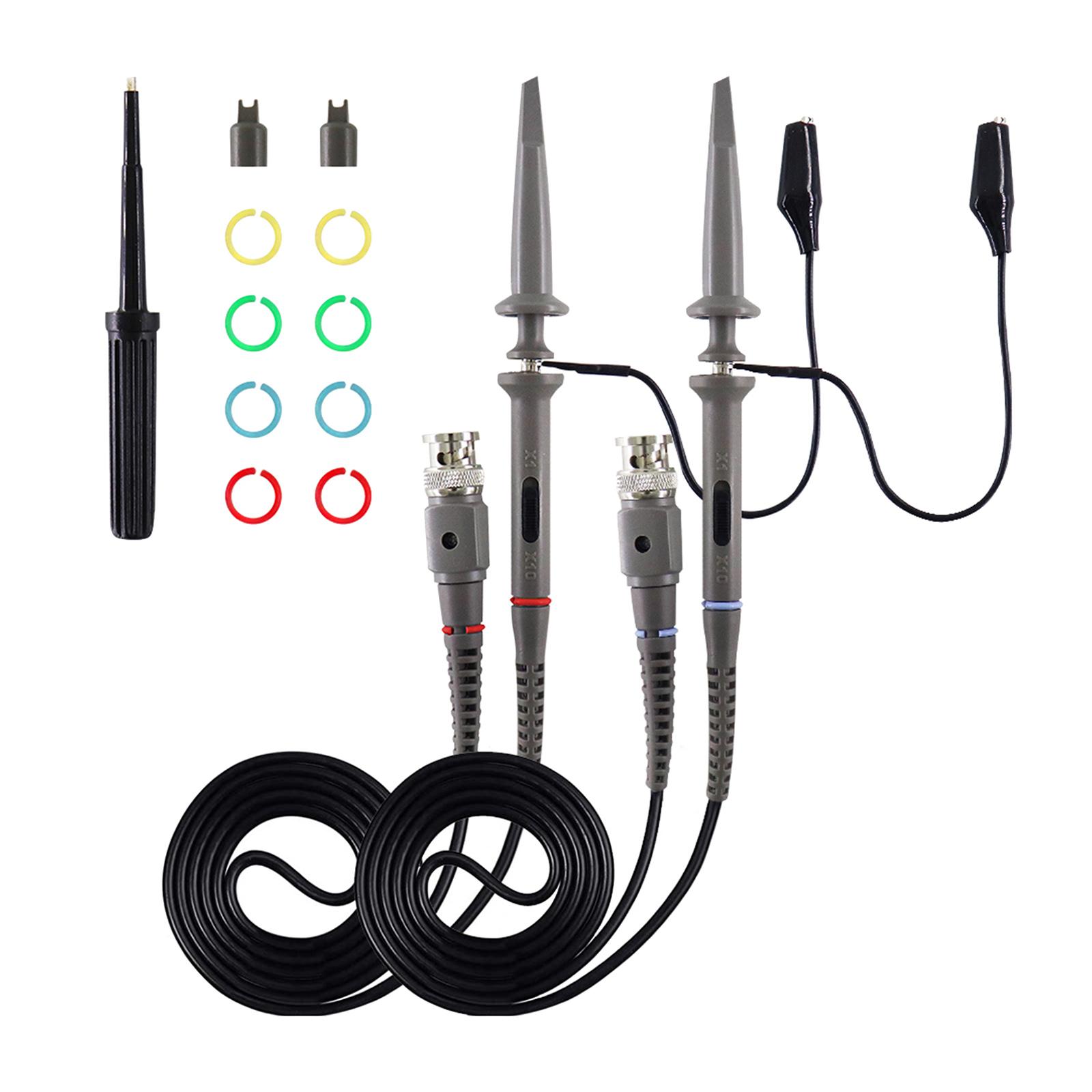1.2M P6100 BNC Oscilloscope Pr - Oscilloscope Probe 100Mhz 10X ulasan dan harga