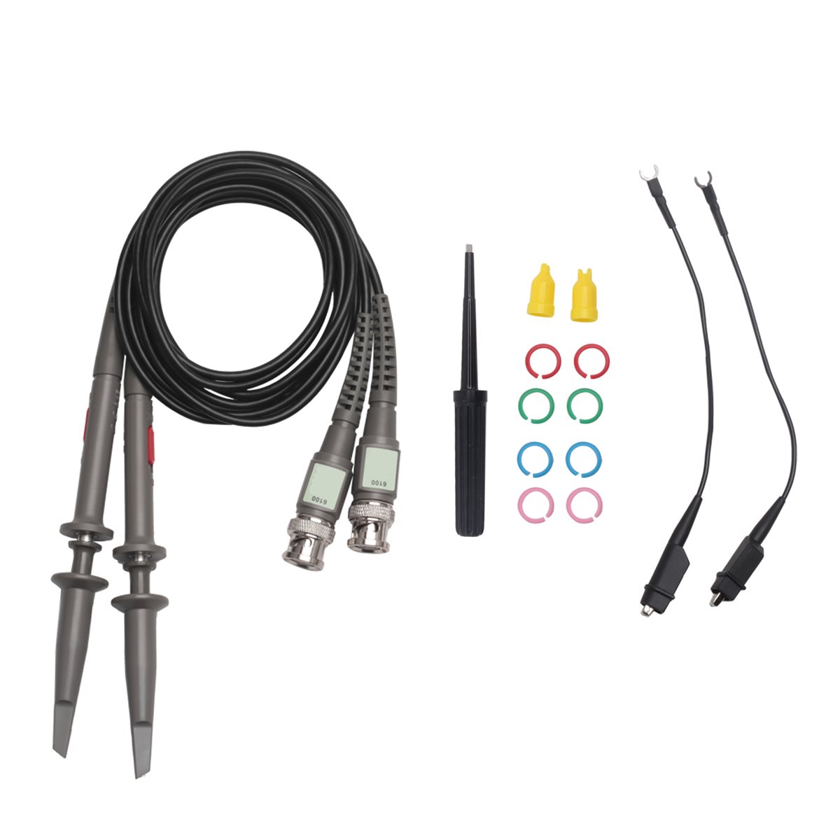 [2026 Trend]2Pc P6100 BNC Osci - Oscilloscope Probe 100Mhz 10X ulasan dan harga