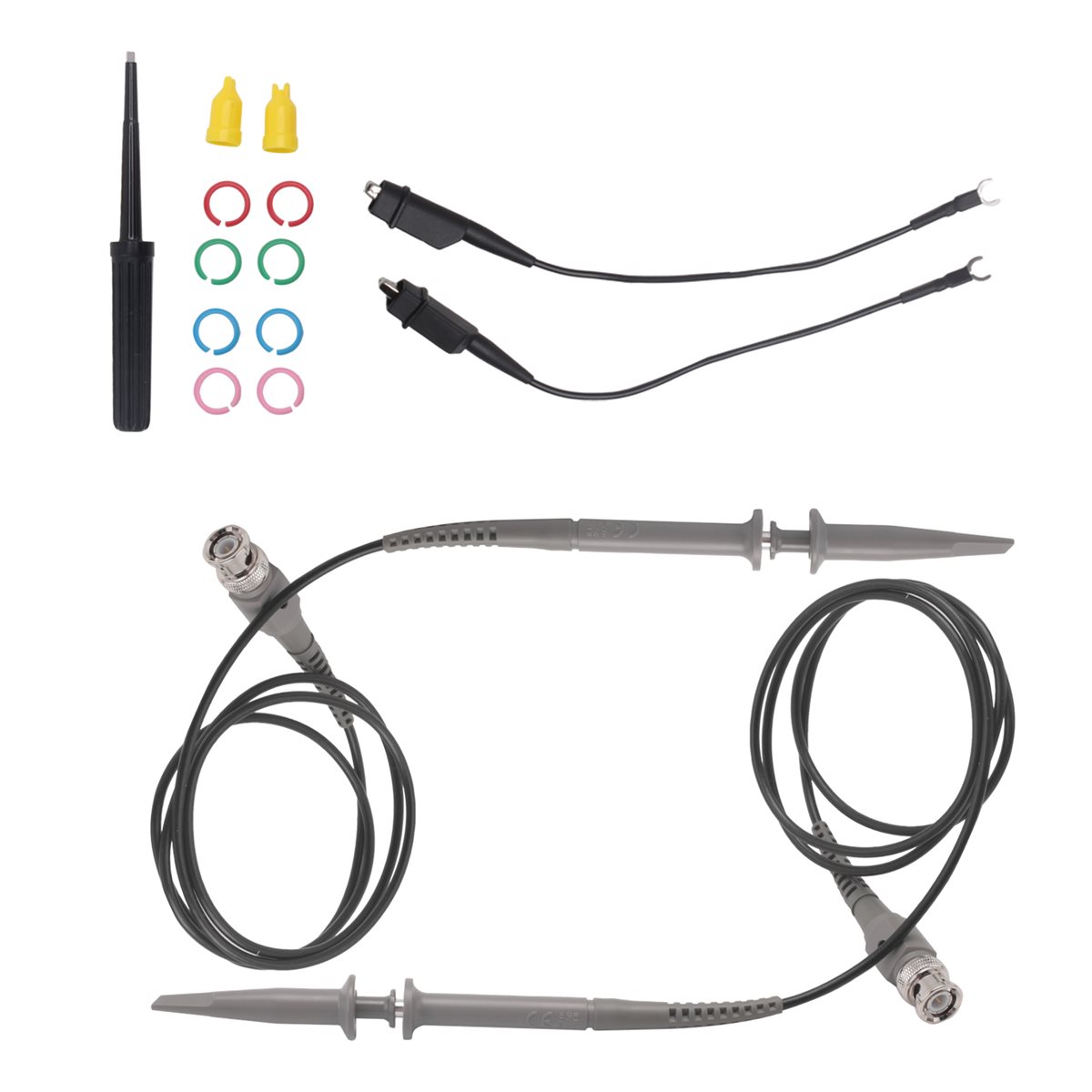 [2026 Trend]2Pc P6100 BNC Osci - Oscilloscope Probe 100Mhz 10X ulasan dan harga